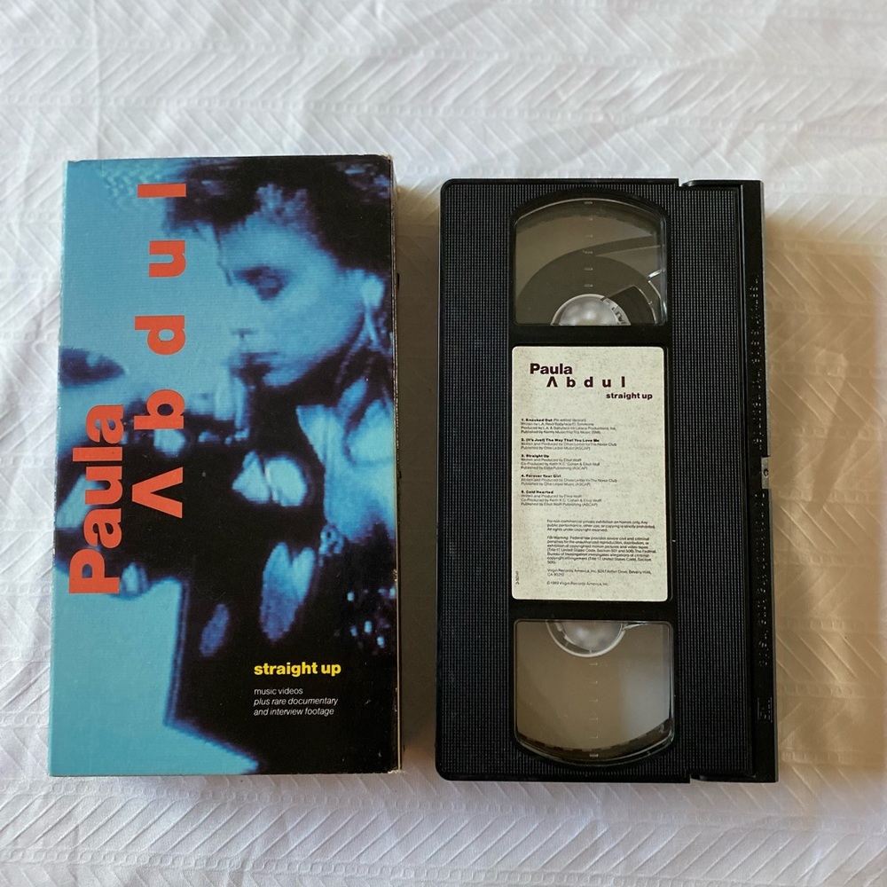 Paula Abdul Old School VHS music videos - Picture 3 of 4